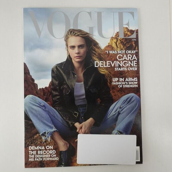 Vogue Magazine April 2023 Cara Delevingne - Picture 1 of 6